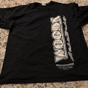 Woods Black Graphic T-Shirt